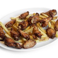 Alitas a la barbacoa