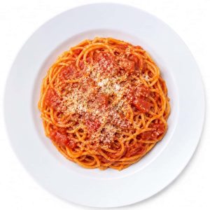 Espaguetis a la napolitana